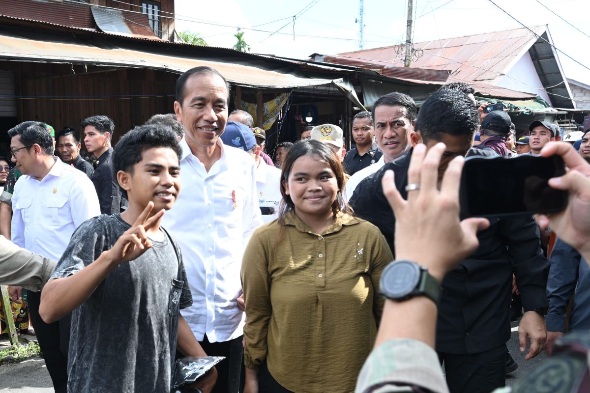 Presiden: Distribusi bahan pokok di Kalteng tidak ada masalah