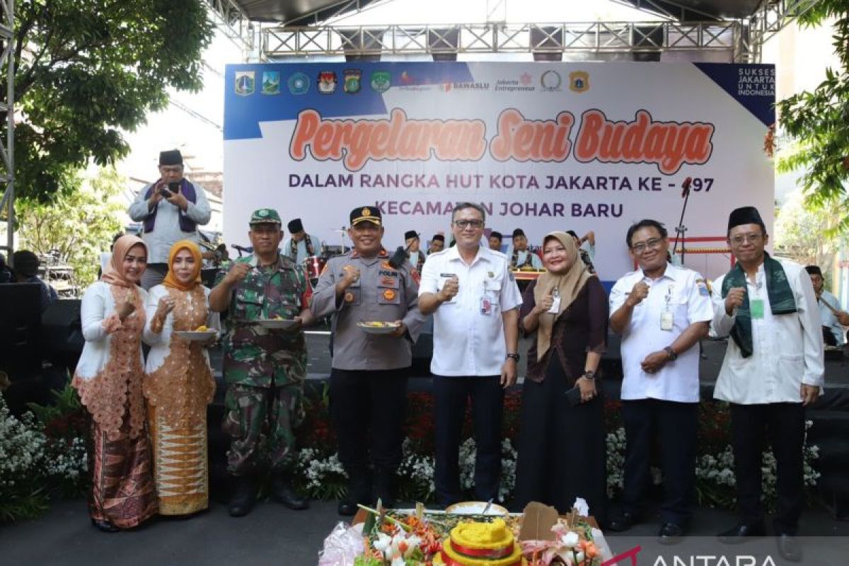 Kecamatan Johar Baru adakan pagelaran seni budaya rayakan HUT Jakarta