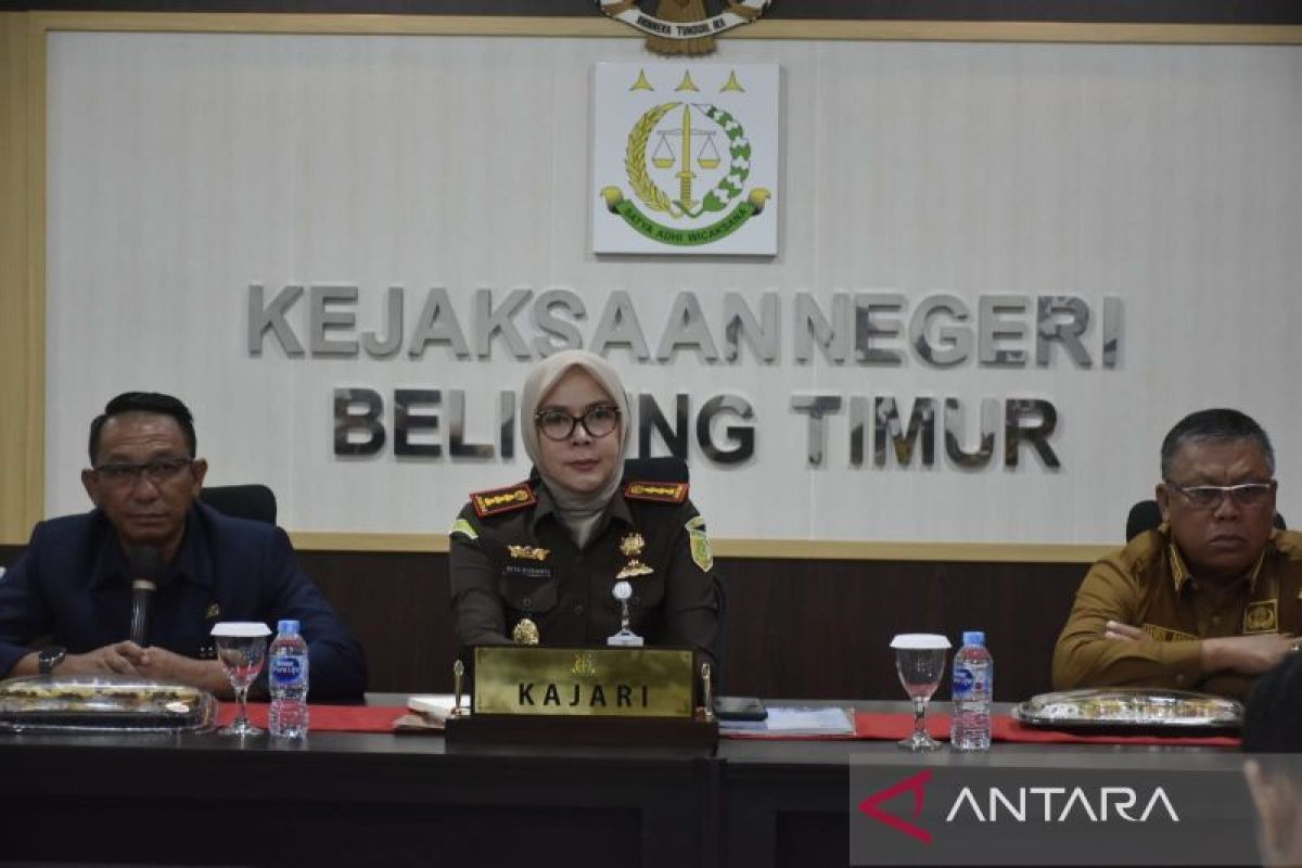 Kejari Belitung Timur luncurkan aplikasi dana desa 