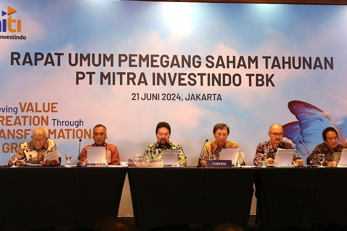 RUPST Mitra Investindo sepakat bagikan dividen Rp10,62 miliar
