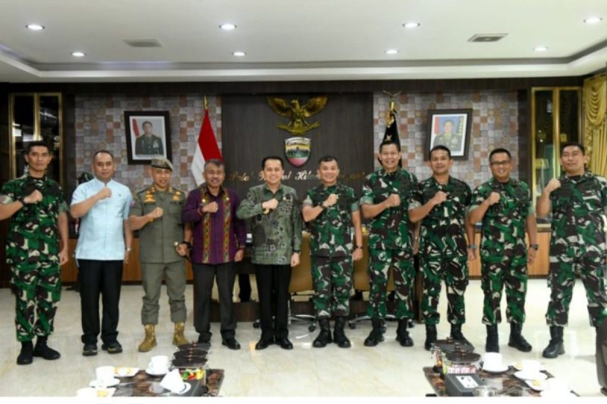 Pj Gubernur Sumut bertemu Pangdam I/BB, ini yang dibicarakan