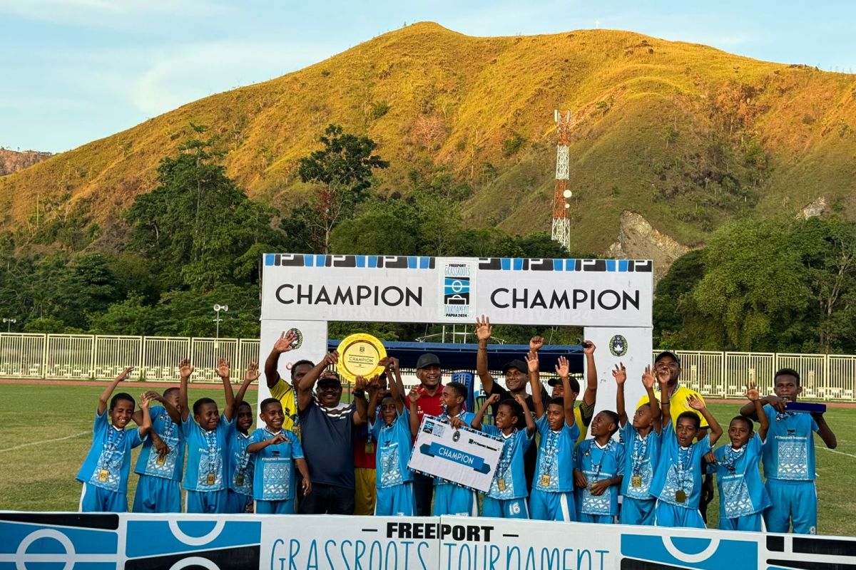 PSSI-PT Freeport gelar turnamen sepak bola di Papua