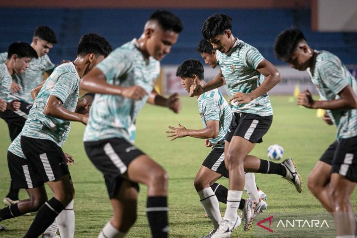 Timnas U-16 maju ke semifinal setelah pesta gol 6-1 saat lawan Laos