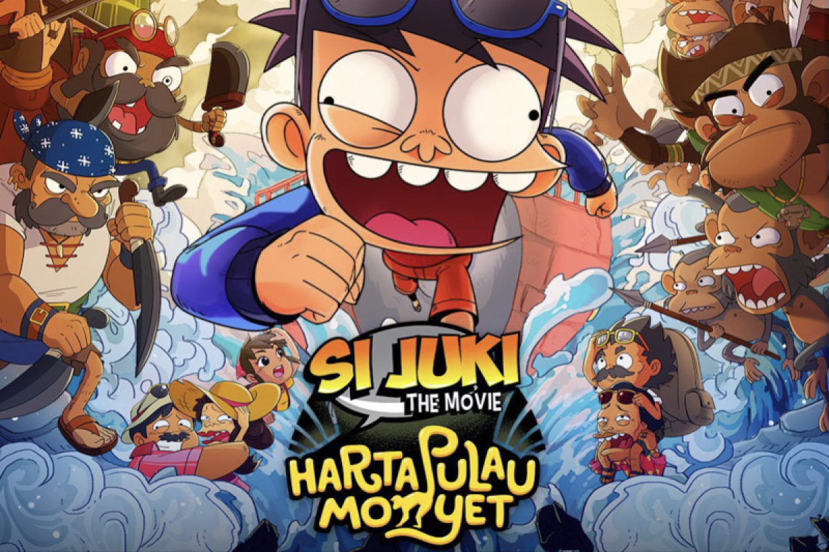 Sinopsis film animasi - "Si Juki The Movie: Harta Pulau Monyet"