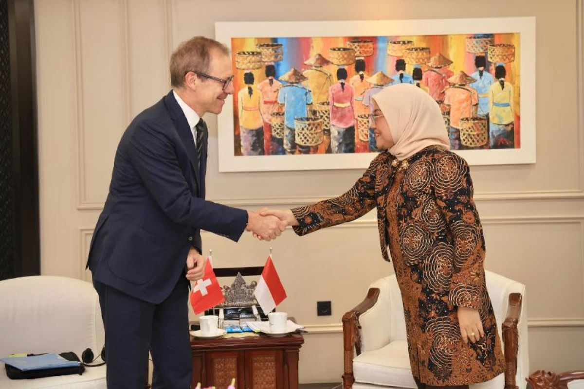Indonesia, Switzerland committed to intensifying manpower cooperation