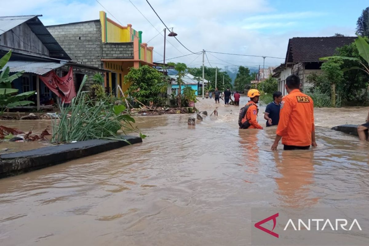 BNPB data korban banjir Bollang Mongondow Sulut