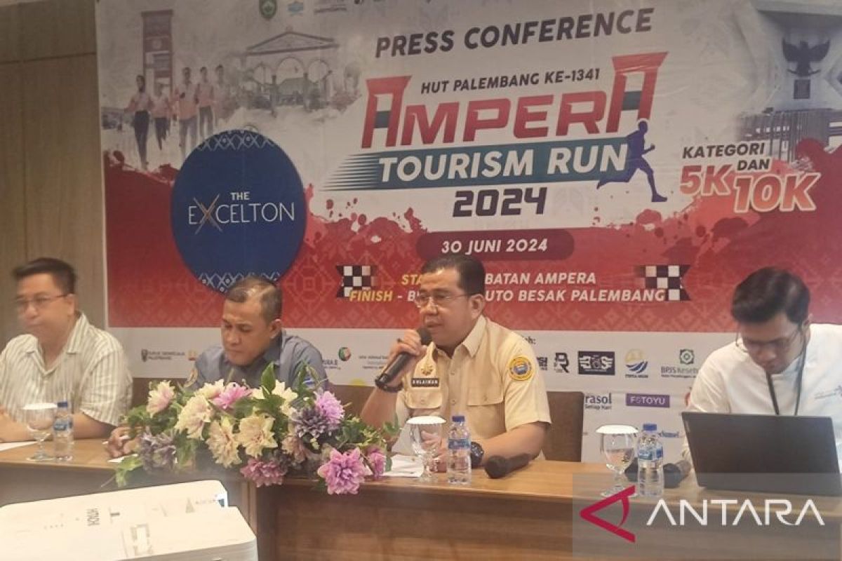 Pemkot Palembang sebut Ampera Tourism Run 2024 tingkatkan wisatawan