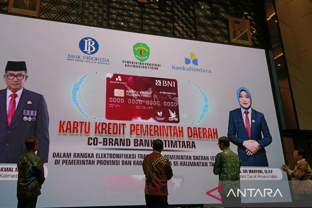 Pemprov Kaltim luncurkan  kartu kredit pemerintah daerah