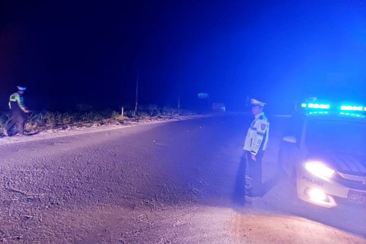 Patroli malam Satuan Lantas Polres Simalungun, ini yang dirasakan pengendara