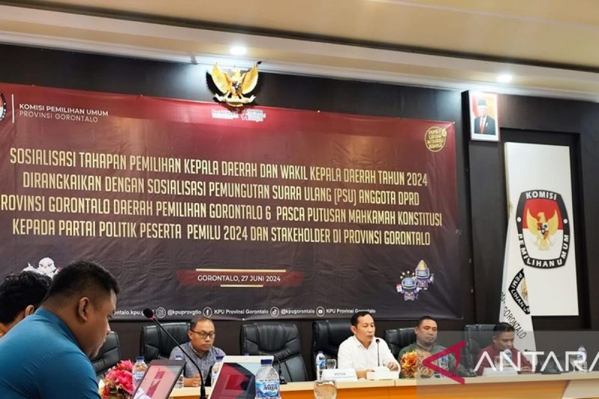 KPU Provinsi Gorontalo akan rekrut KPPS untuk pemungutan suara ulang