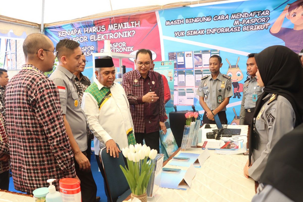 Imigrasi Polewali Mandar meriahkan "Mobile Intelectual Property Clinic" di Majene