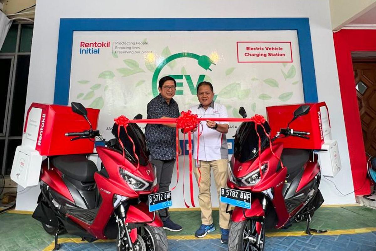 Rentokil Initial Indonesia gunakan motor listrik jadi kendaraan operasional
