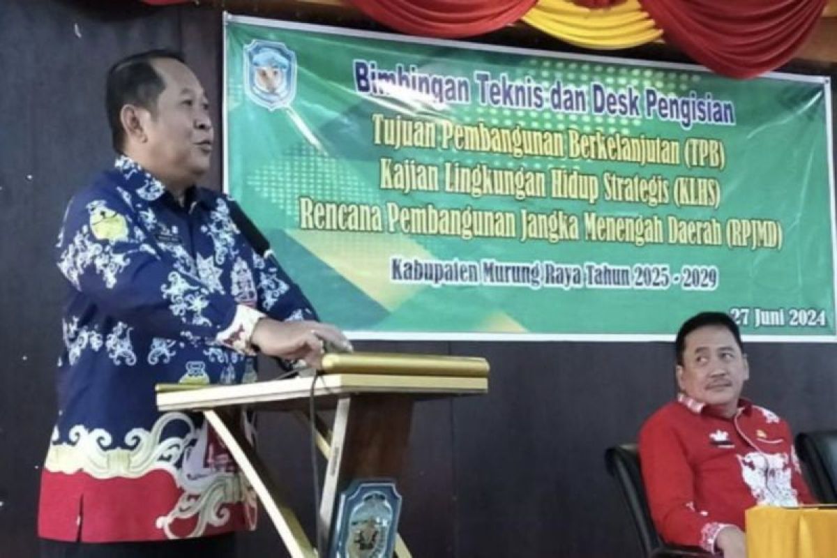 Pj Sekda Murung Raya: Pembangunan berkelanjutan wajib jaga keberlangsungan sumber daya