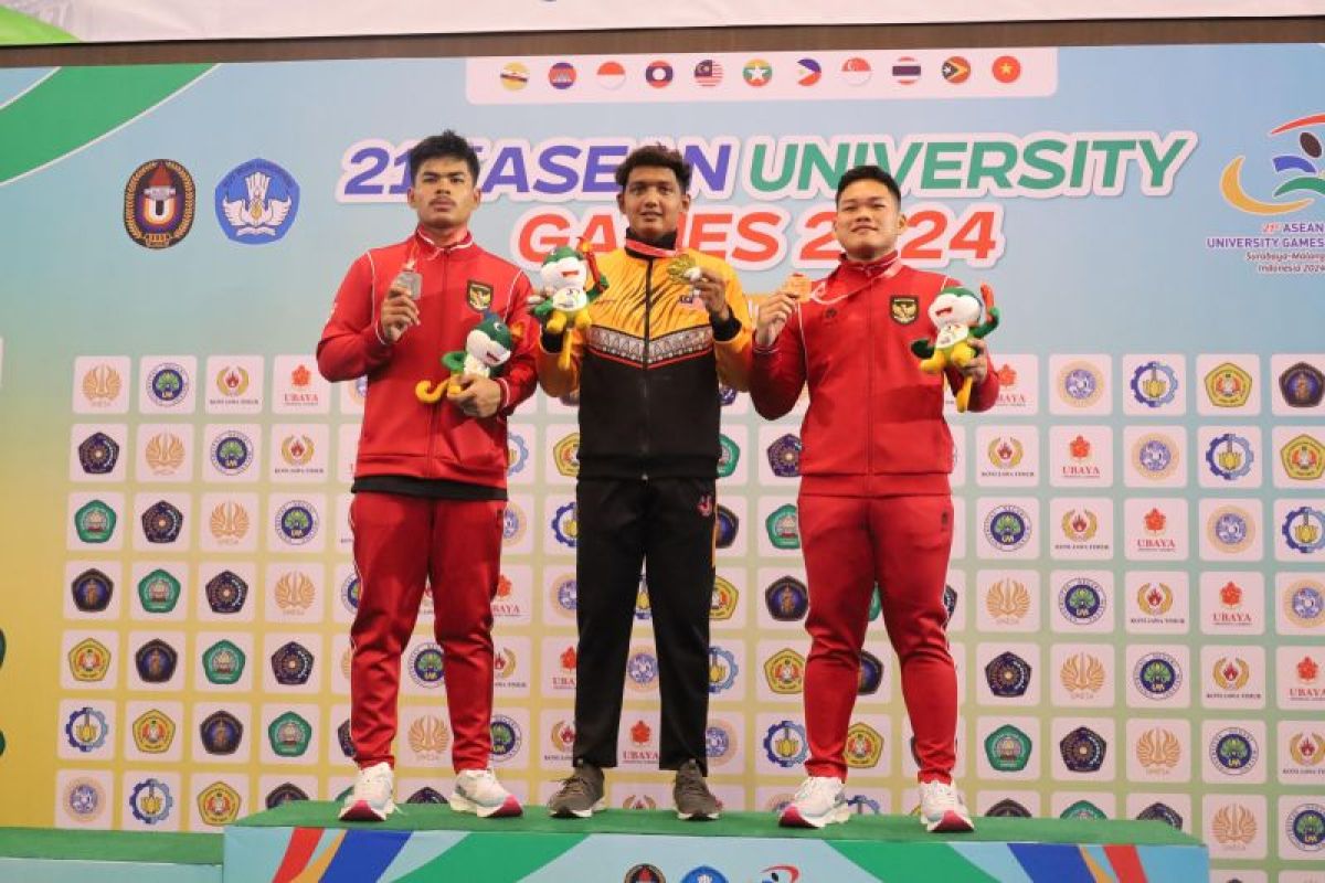 Mayza pejudo Lampung raih medali perak Asean University Games di Surabaya