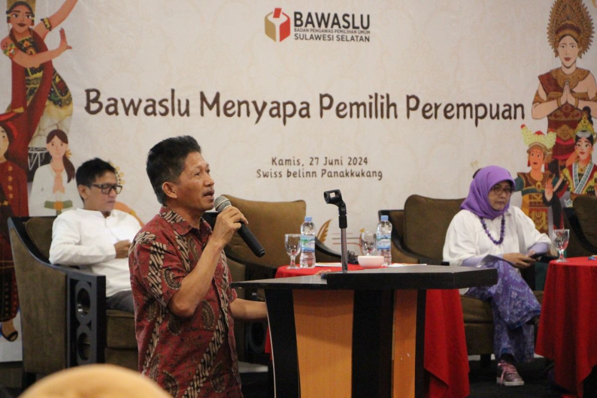 Bawaslu Sulsel buka ruang suara perempuan di Pilkada serentak 2024