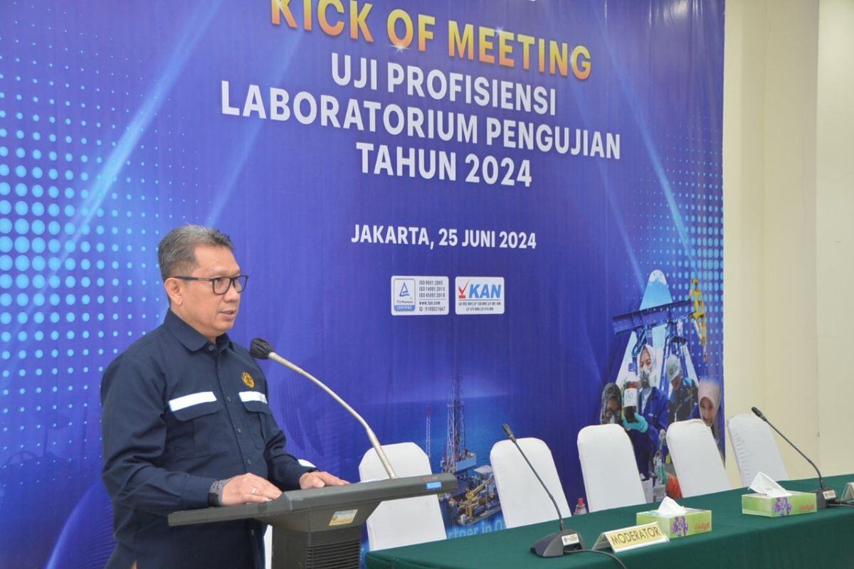 LEMIGAS Kementerian ESDM gelar uji profisiensi laboratorium