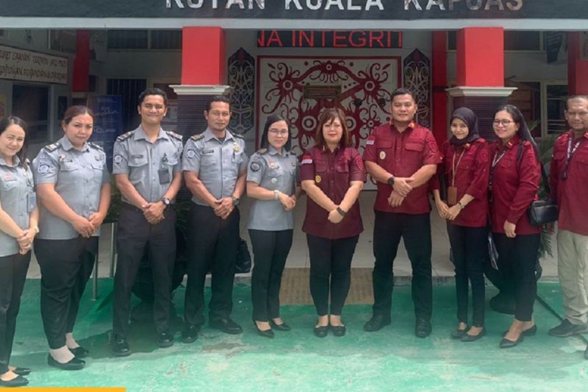 Kanwil Kemenkumham Kalteng lakukan monev pada Rutan Kelas IIB Kuala Kapuas