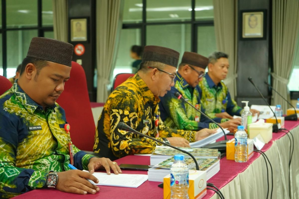 Pemkab Tapin paparkan 10 aspek keberhasilan pembangunan ke Kemendagri