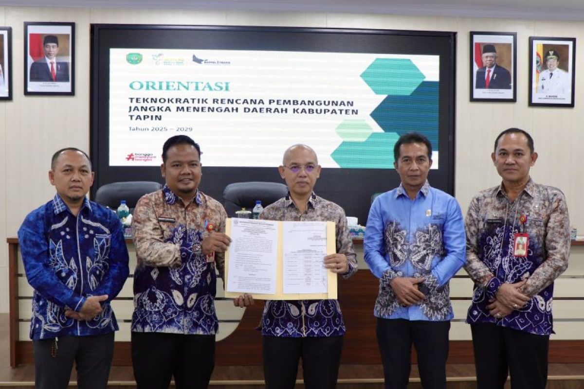 Pemkab Tapin rancang teknokratik RPJMD 2025-2029 bagi peserta pilkada