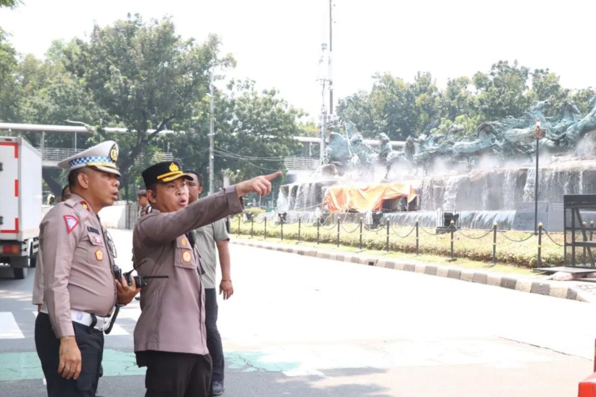 Polisi kerahkan 2.959 personel amankan Pesta Rakyat di Monas