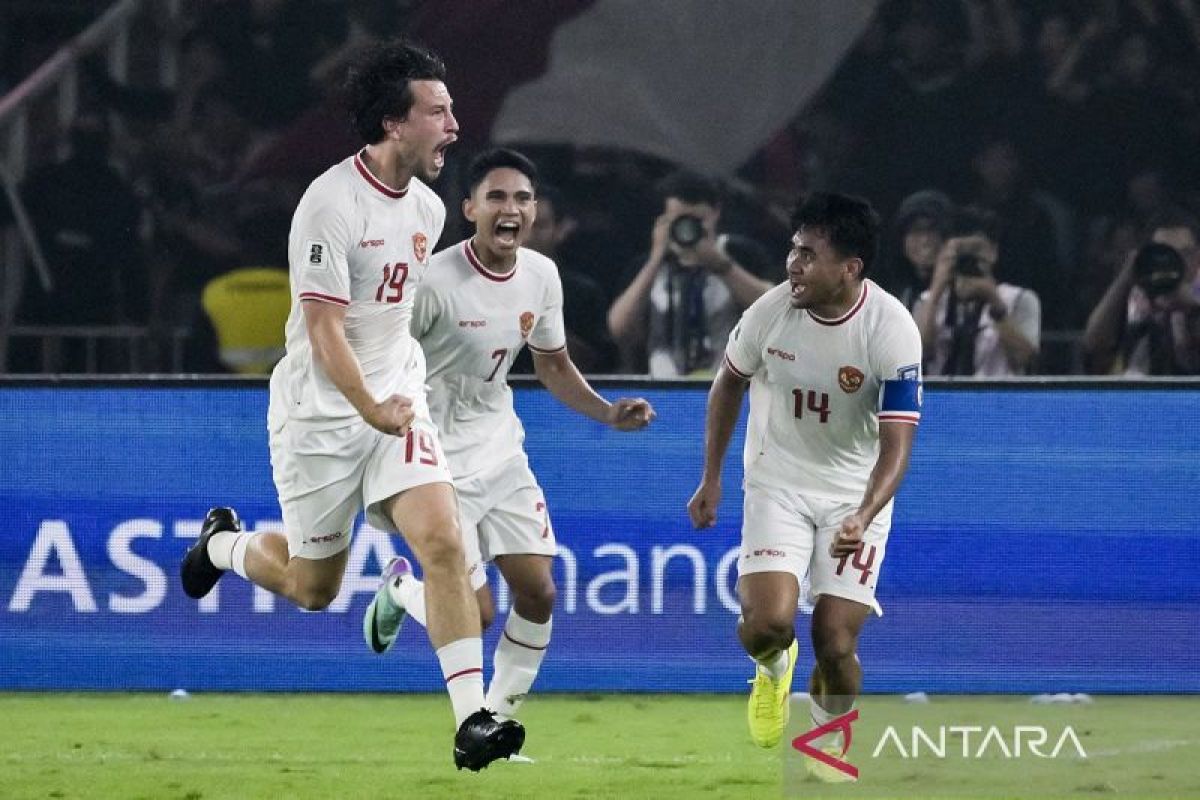 Jadwal Timnas Indonesia di kualifikasi Piala Dunia 2026