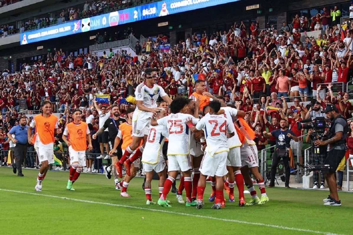 Kalahkan Jamaika 3-0, Venezuela hadapi Kanada di perempat final Copa America 2024