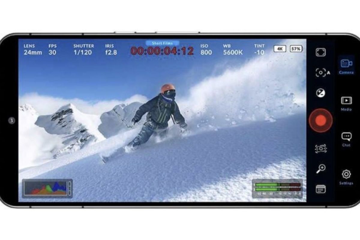 Aplikasi Blackmagic Camera ubah ponsel Android jadi kamera profesional