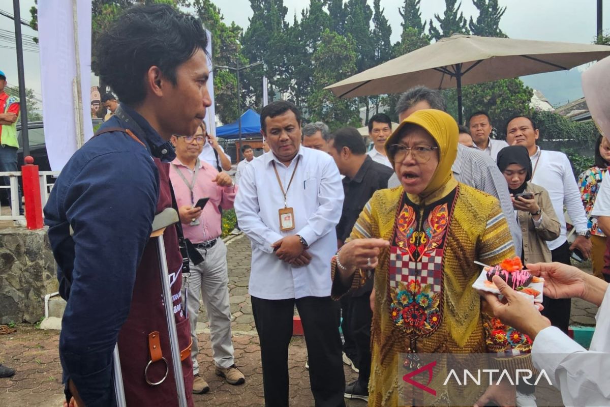 Mensos beri kiat sukses berwirausaha bagi penyandang disabilitas