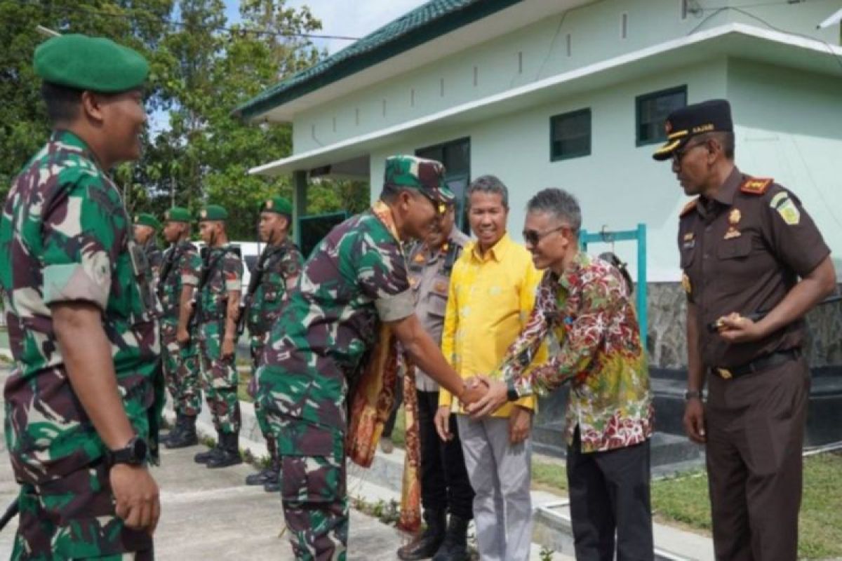 Pemkab terus tingkatkan sinergi bersama TNI dalam pembangunan di Lamandau