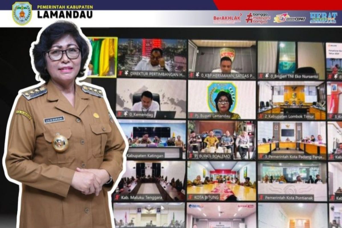 Lamandau ikuti rakor pengendalian inflasi nasional