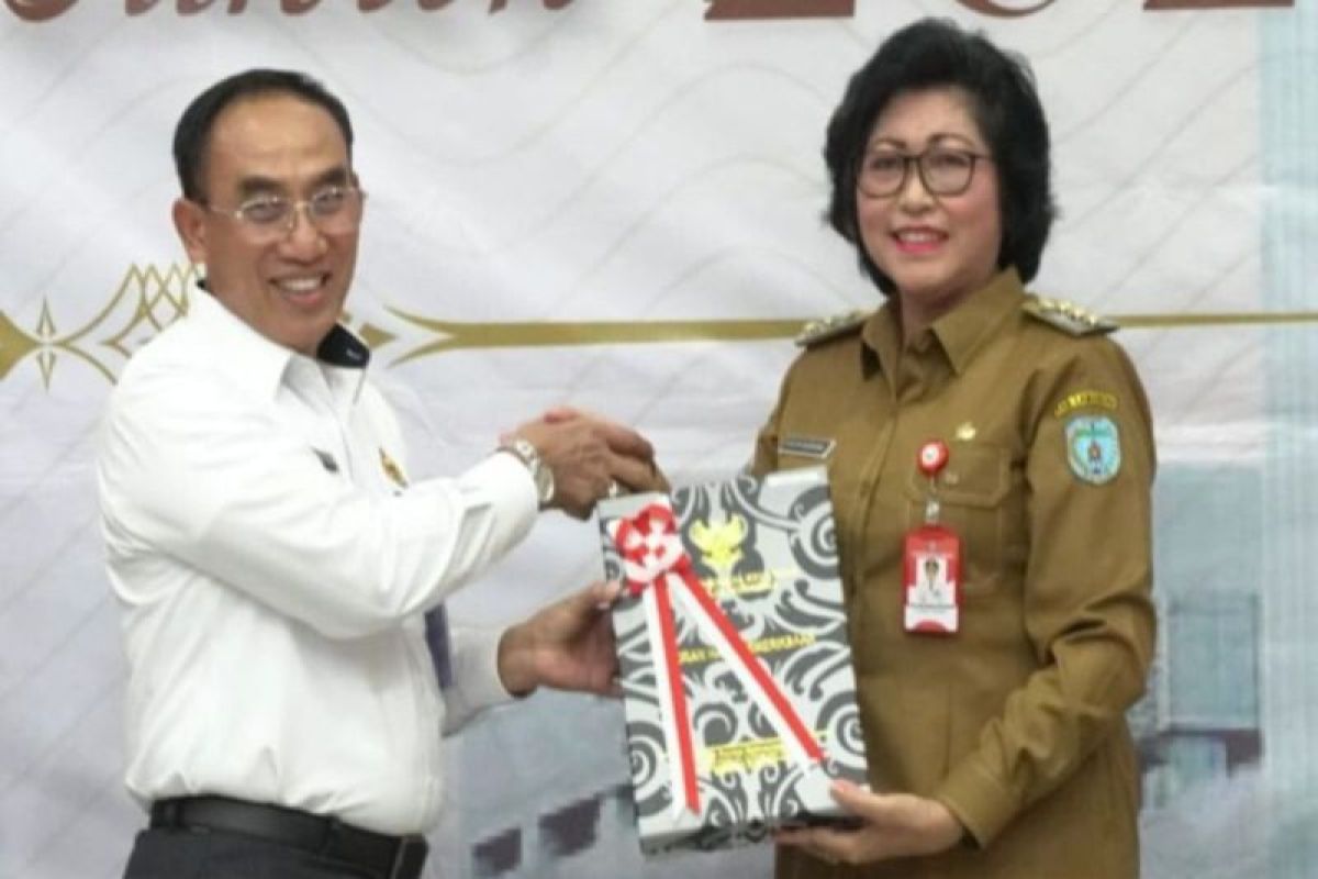 Pemkab Lamandau terima LHP DTT dari BPK RI