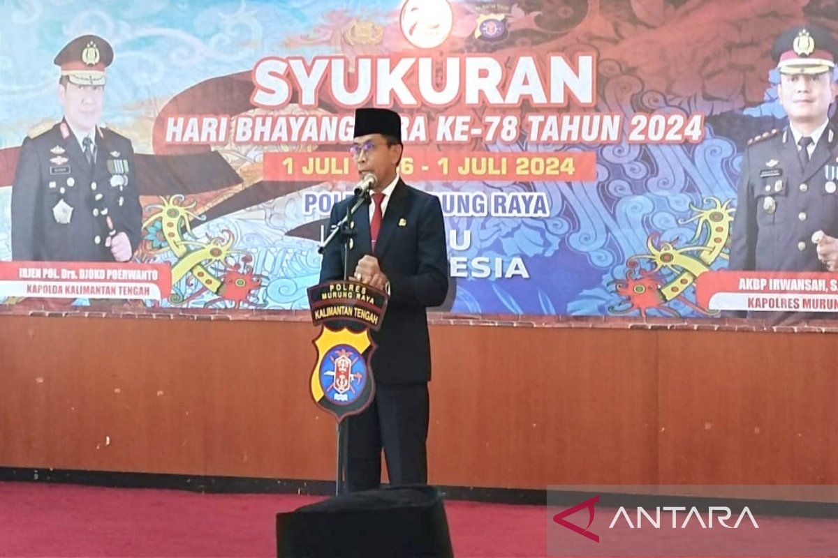 Penjabat Bupati Murung Raya harapkan Polri terus jadi pengayom masyarakat