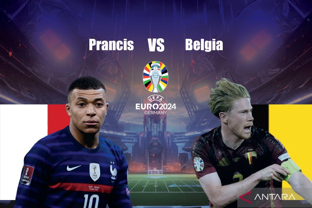 Prediksi Prancis vs Belgia, skor, head to head dan susunan pemain