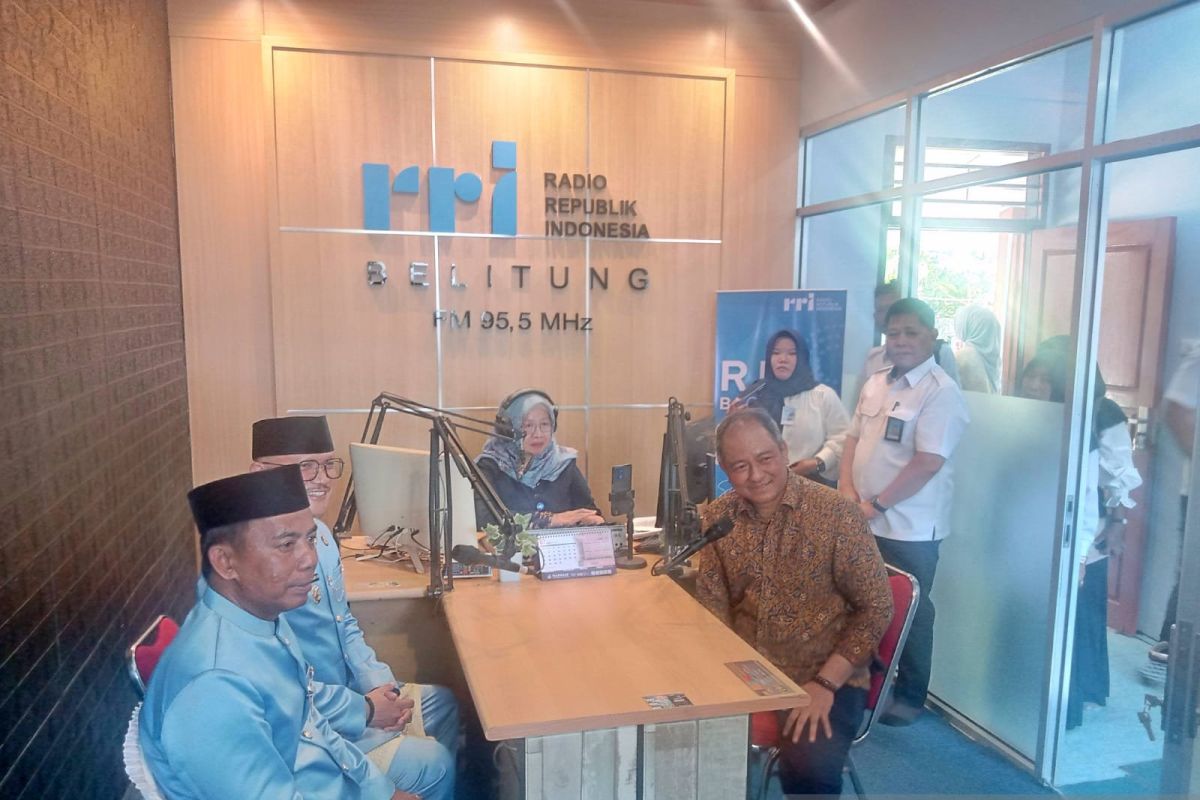 RRI resmi mengudara di Kabupaten Belitung