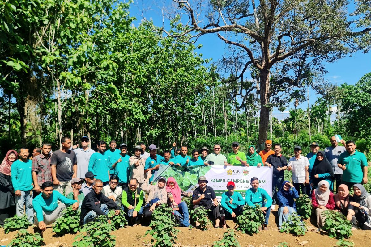 ARC USK bawa 20 pakar bina petani nilam di Aceh Besar