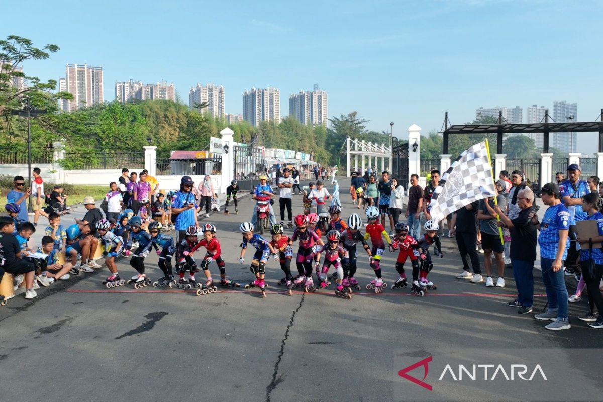 Central Park Meikarta tuan rumah kejurnas sepatu roda