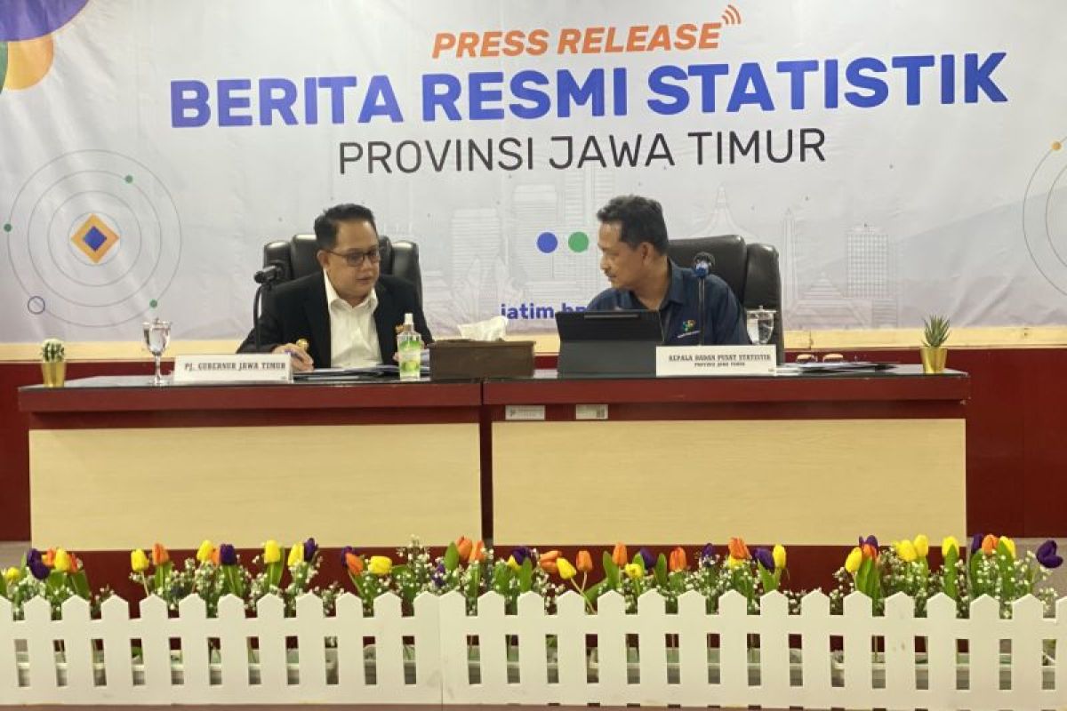 BPS Jatim catat penduduk miskin turun 0,56 persen pada Maret 2024