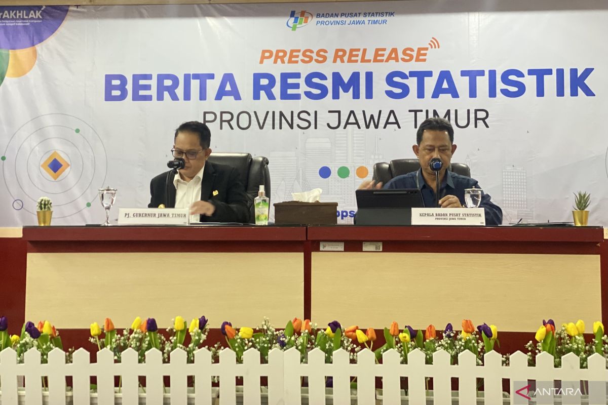 BPS Jatim catat deflasi 0,37 persen pada Juni 2024