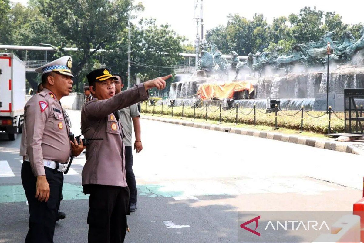 Polisi kerahkan 2.959 personel amankan Pesta Rakyat di Monas besok