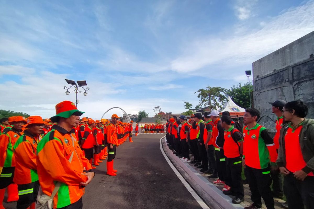 Sebanyak 165 petugas disiagakan jaga kebersihan Pesta Rakyat di Monas