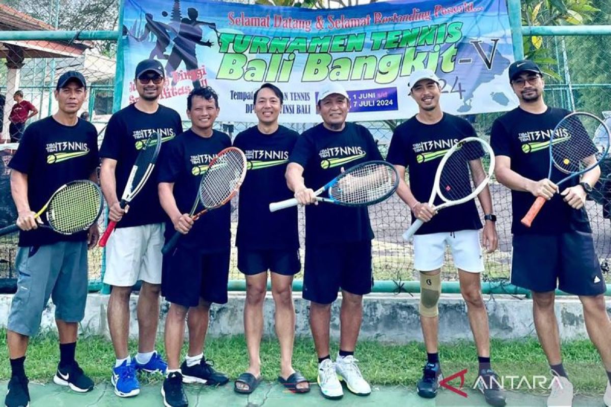 Perwakilan Badung raih juara tiga kejuaraan Liga Tenis Bali Bangkit 2024