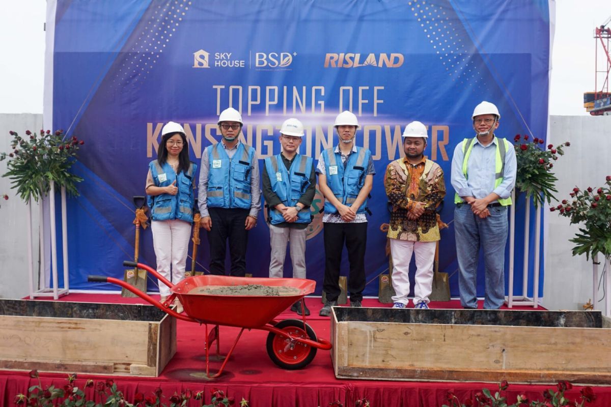 Gelar Topping Off Tower Kensington, Apartemen Sky House BSD+ Jadi Incaran Para Investor