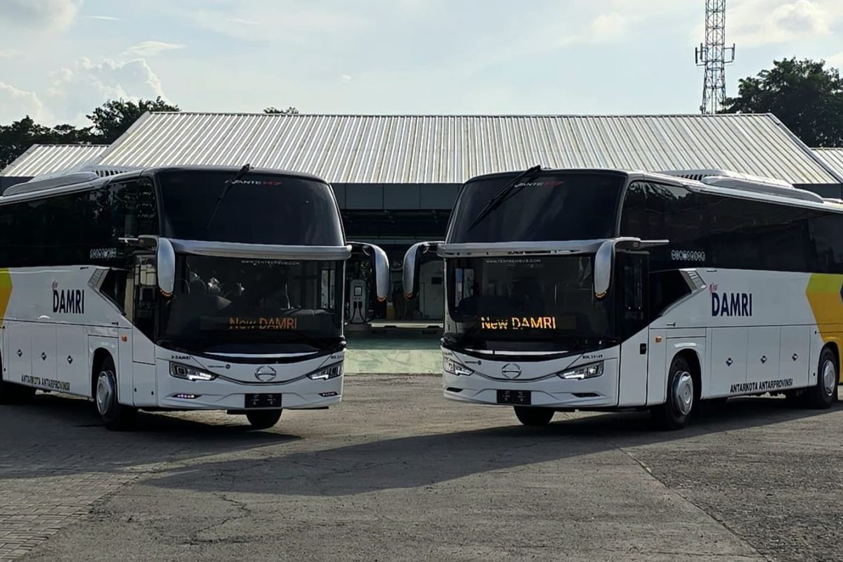 DAMRI Kembali Lakukan Peremajaan Bus Hino RM280 Euro IV dengan Body Avante H7