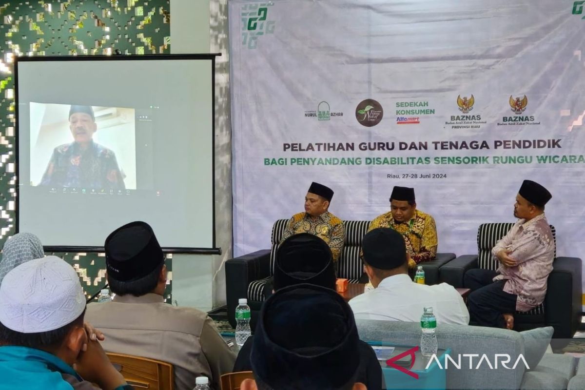 Baznas gelar pelatihan pengajar Al Quran berbahasa isyarat