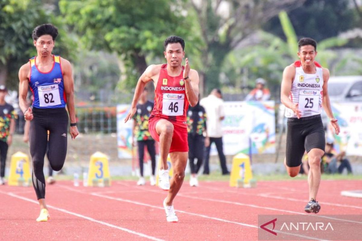 Zohri rebut emas atletik 100 meter putra AUG 2024