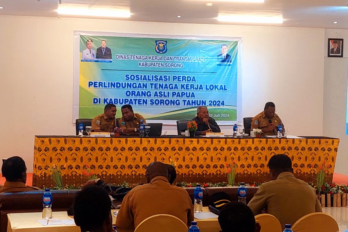 Kabupaten Sorong rancang regulasi perlindungan tenaga kerja OAP