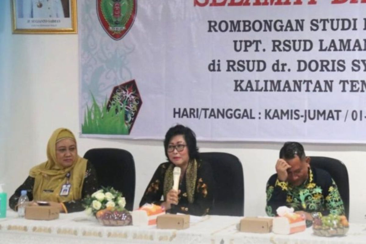 RSUD Lamandau laksanakan pertemuan bersama RSUD Doris Sylvanus