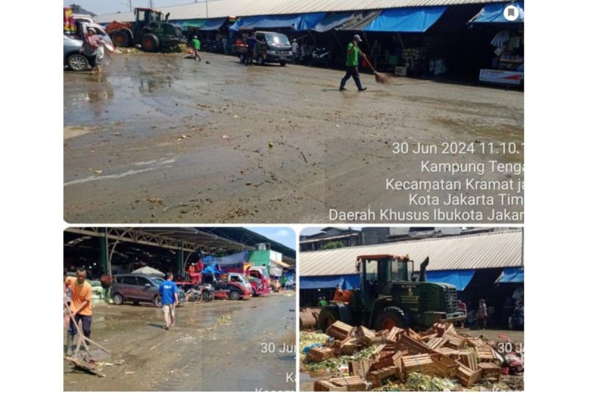 Perumda Pasar Jaya Ungkap Penyebab Tumpukan Sampah di Pasar Induk Kramat Jati