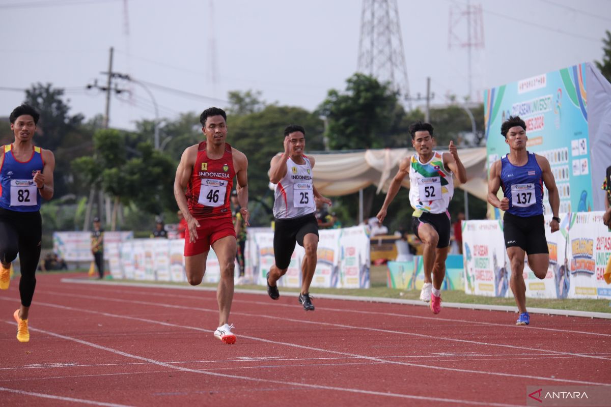 Zohri rebut emas cabor atletik 100 meter putra AUG 2024