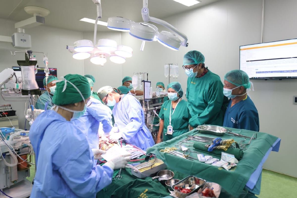 RS Adam Malik dibantu KS Relief Arab Saudi sukses operasi jantung 25 anak